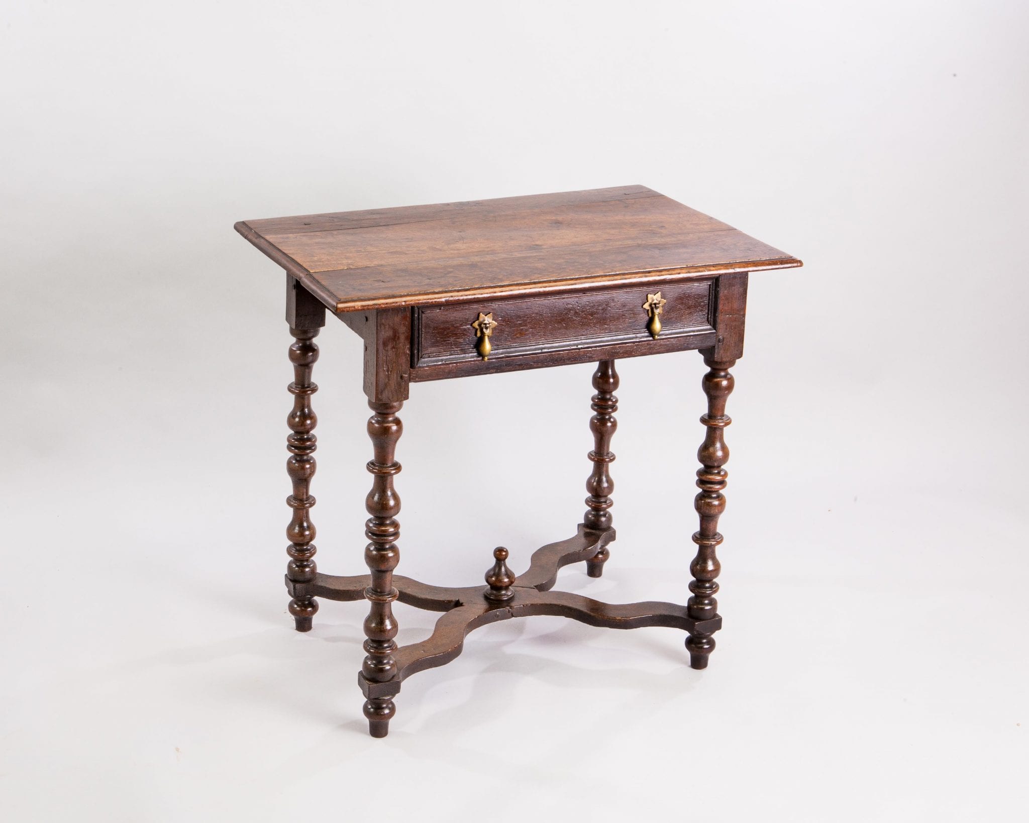 17th century oak side table