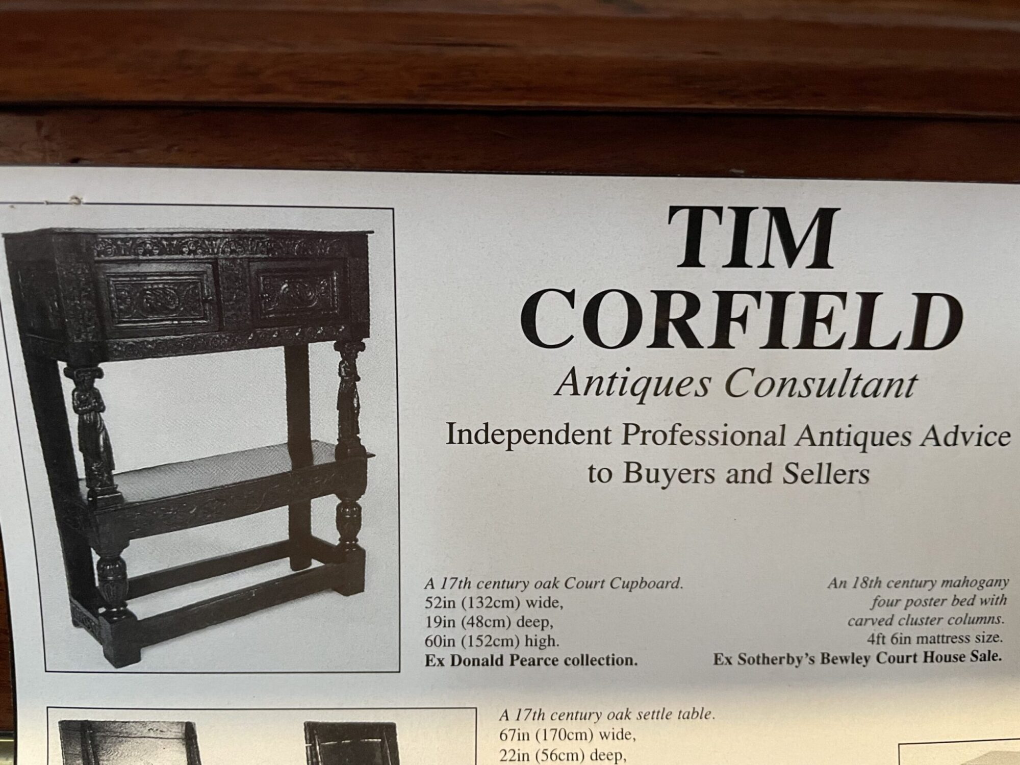 James I joined court cup-board