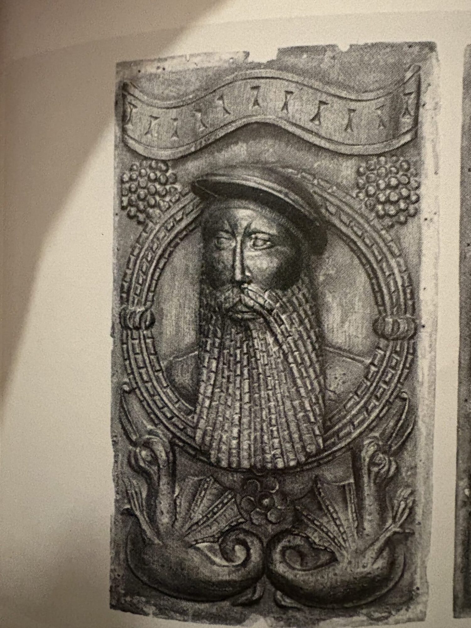 Henry VIII Walnut Devotional Figure