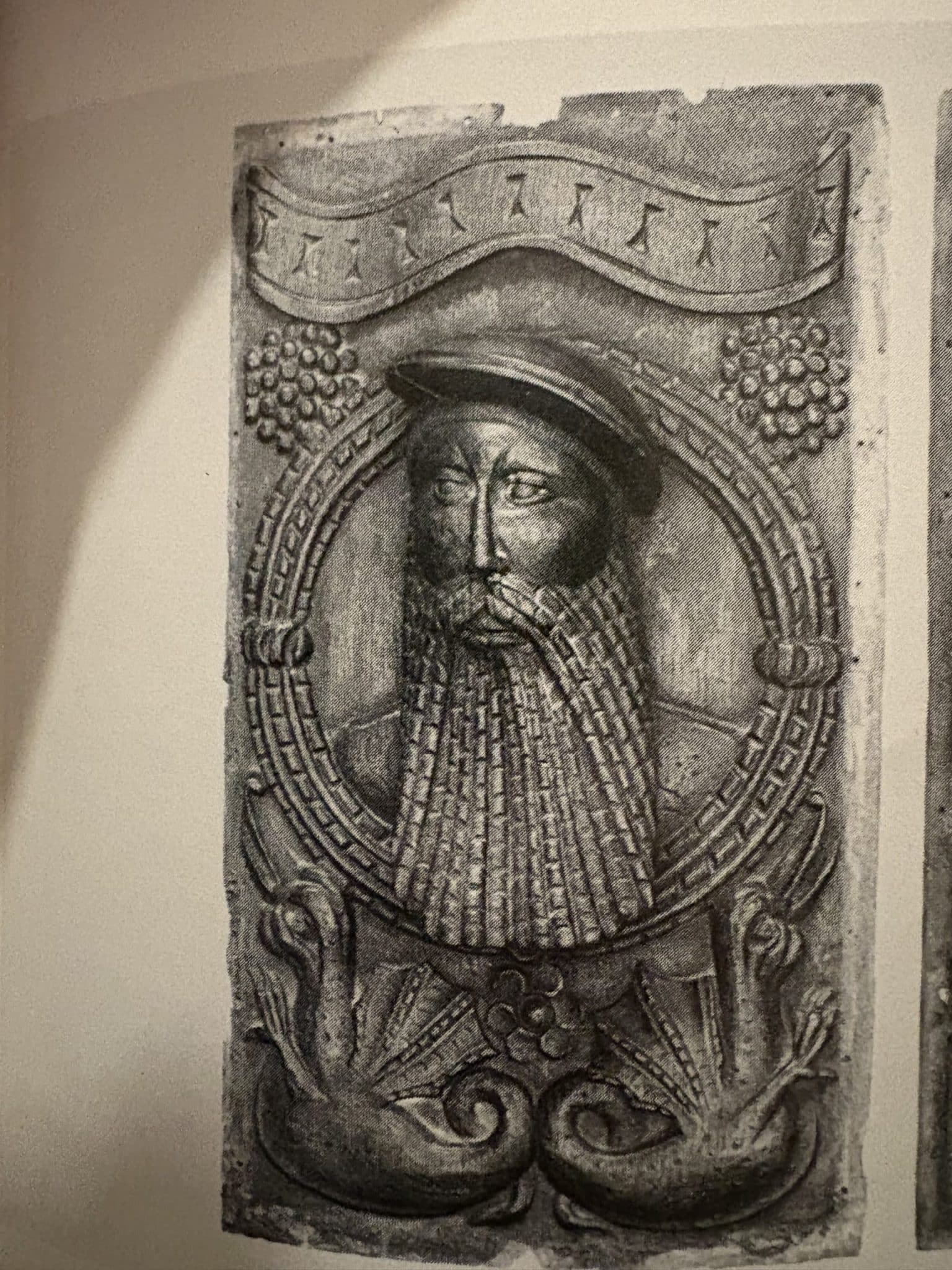 Henry VIII Walnut Devotional Figure