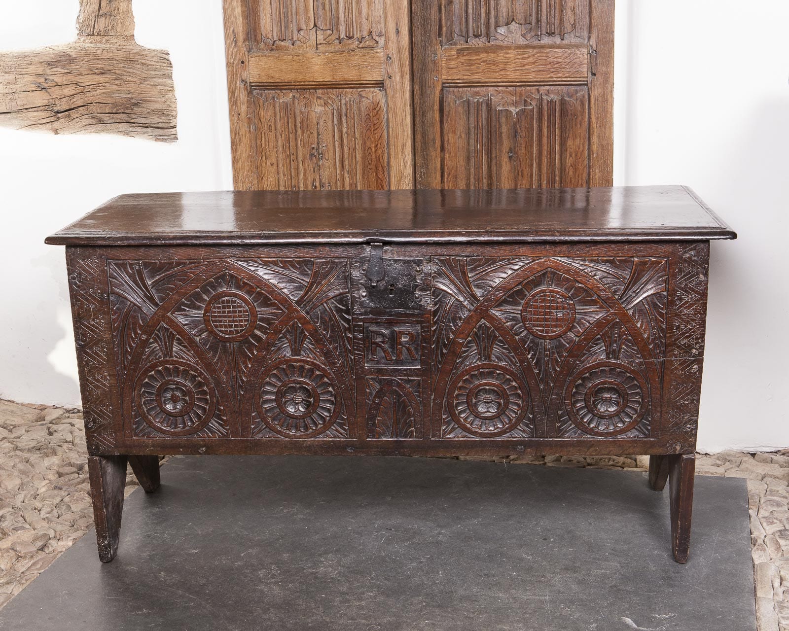 Henry VIII boarded chest