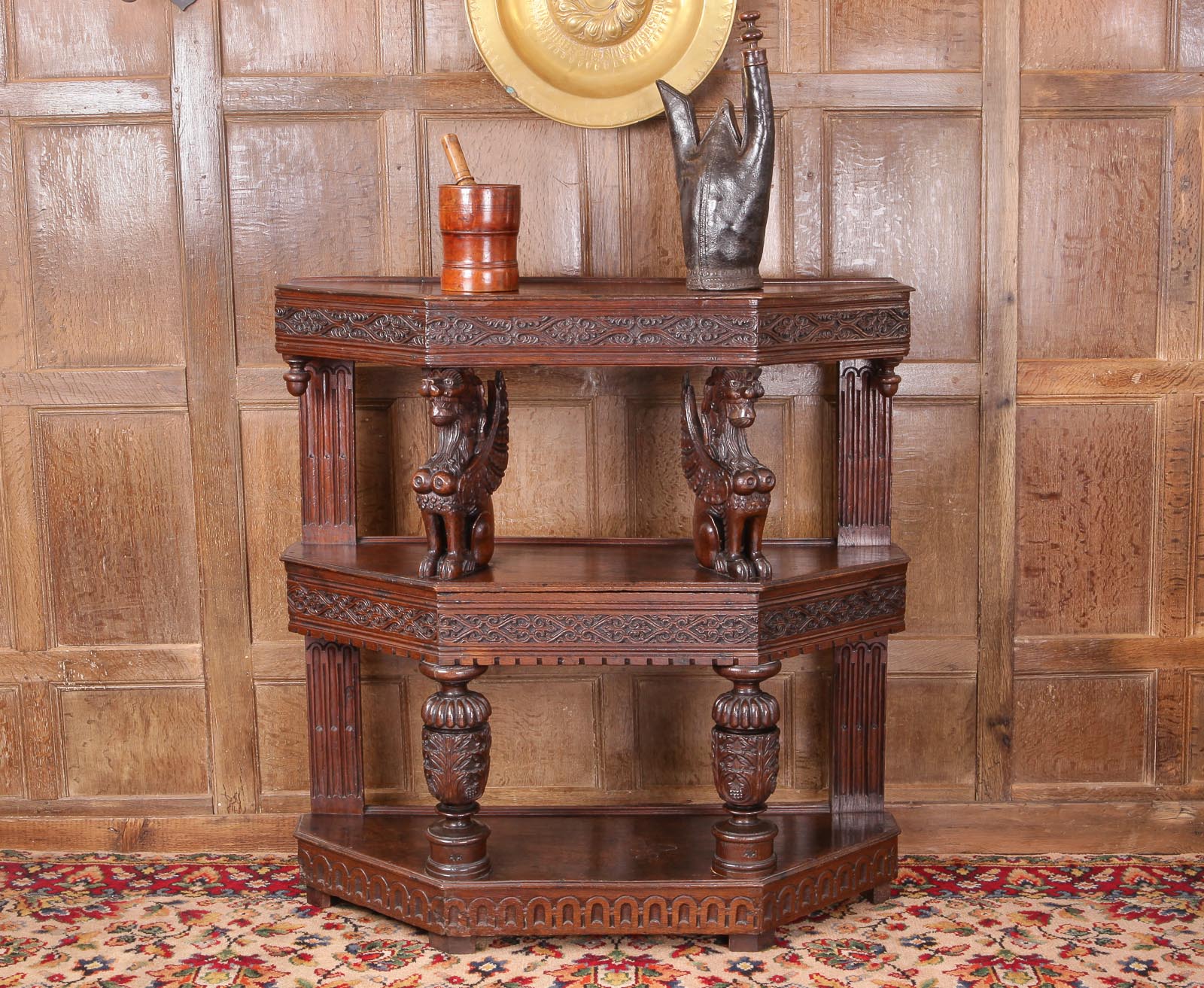 Elizabeth I canted cup-board