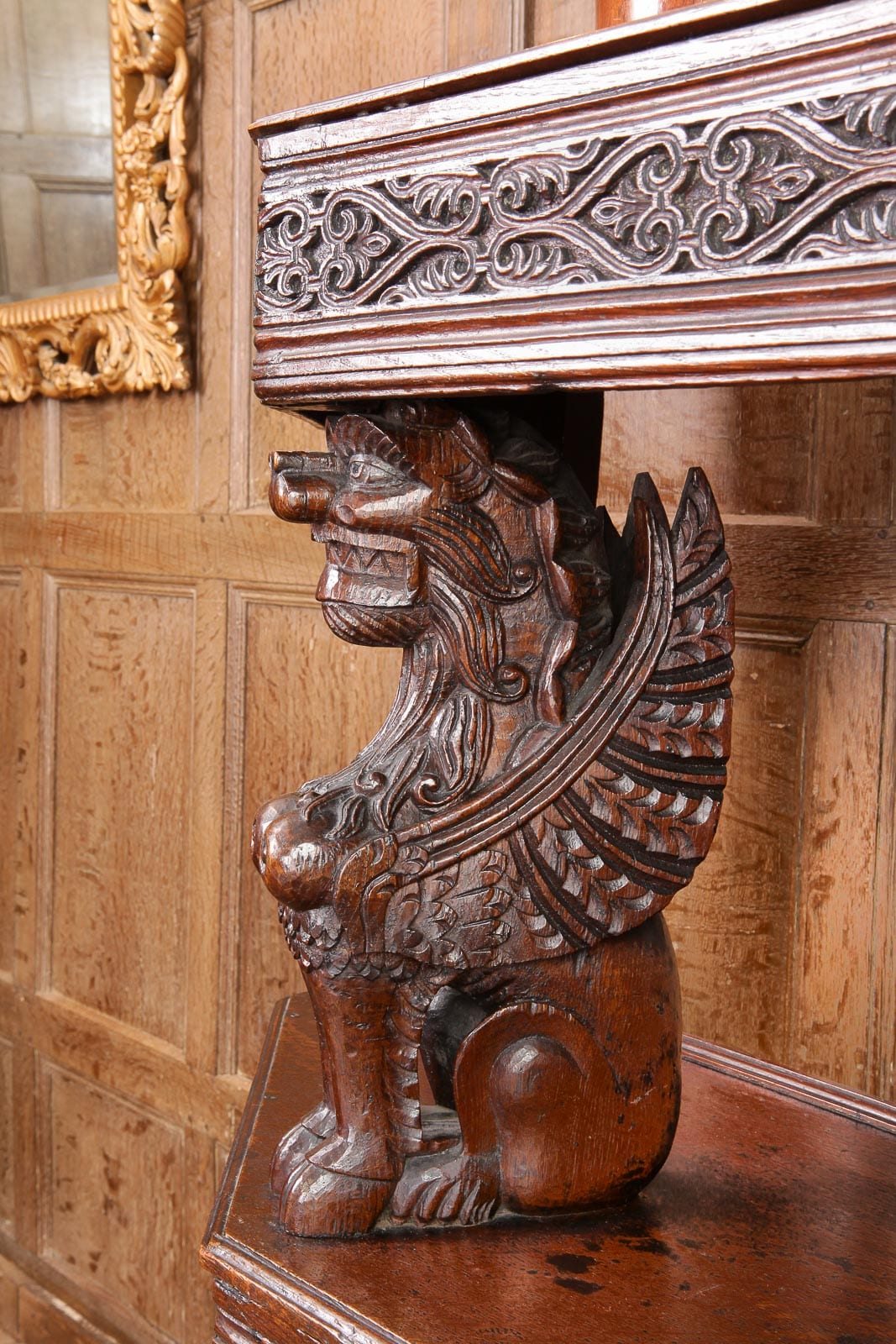 Elizabeth I canted cup-board
