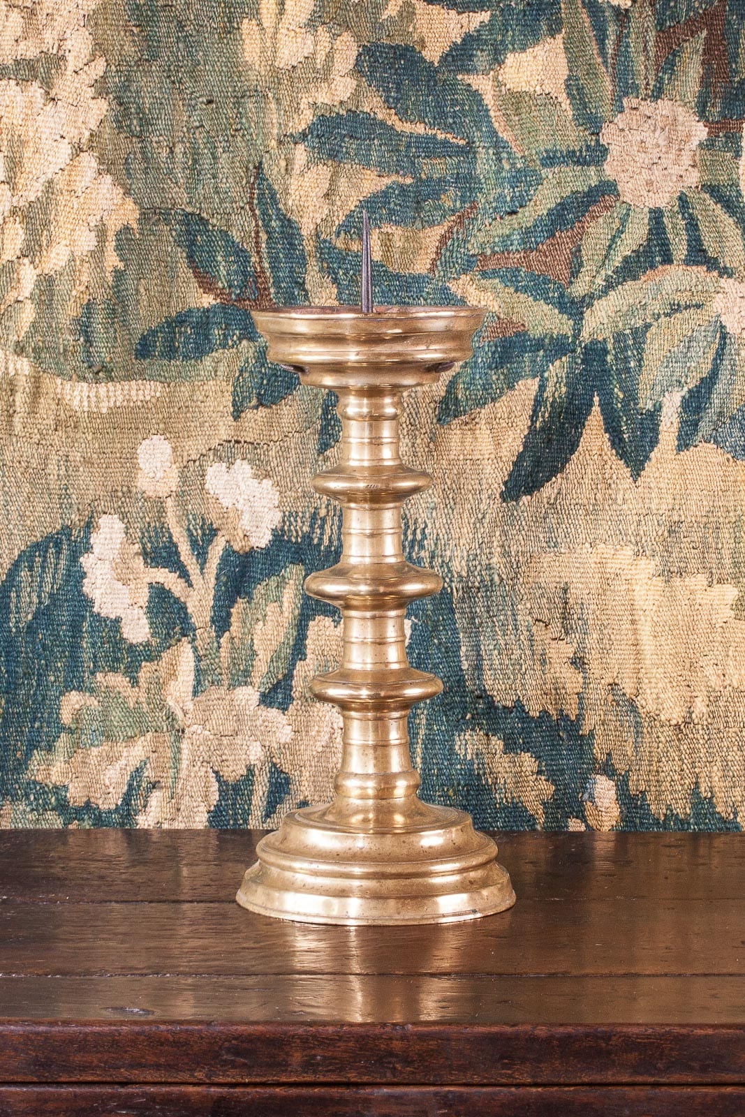 Gothic pricket candlestick