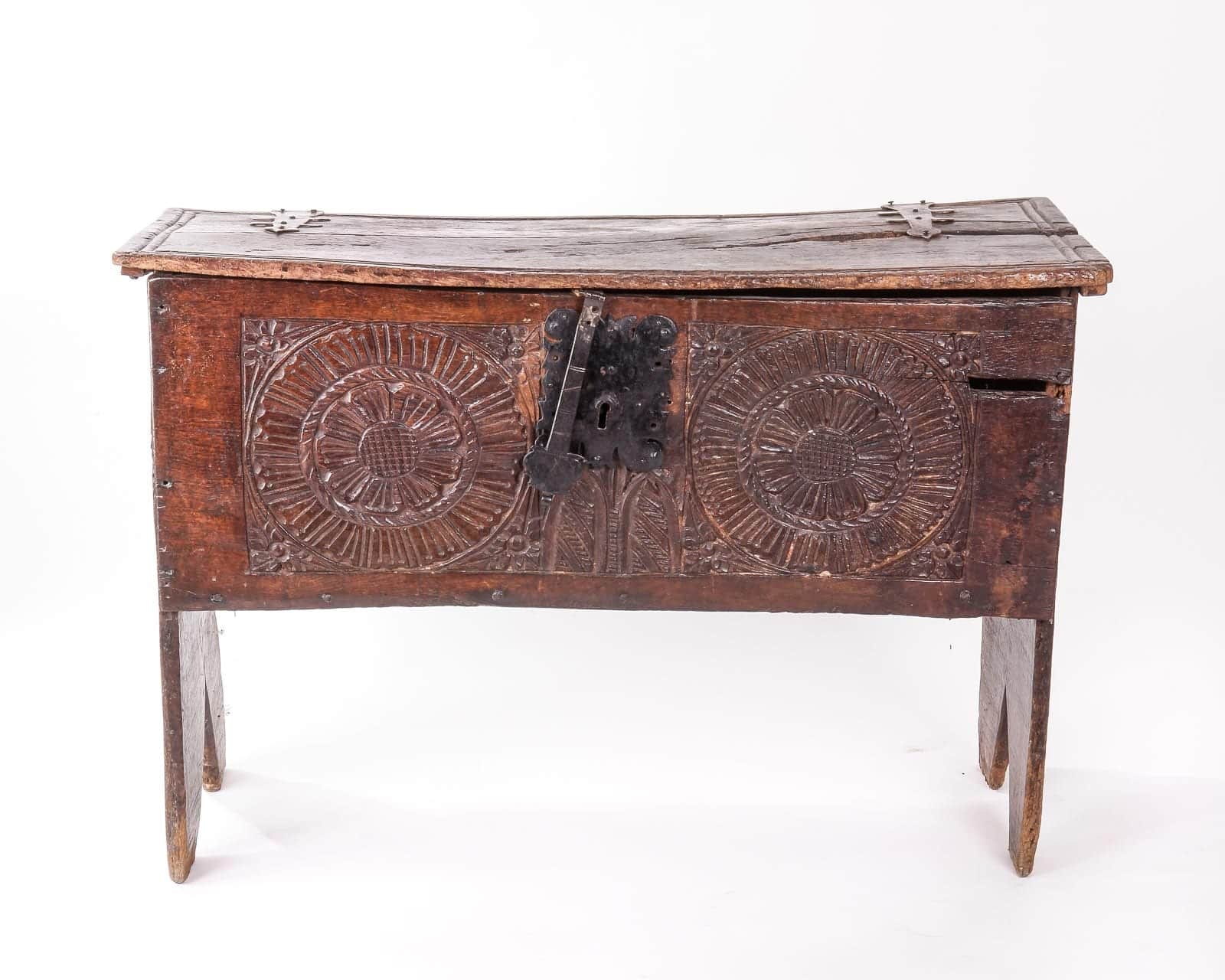 Henry VIII boarded chest