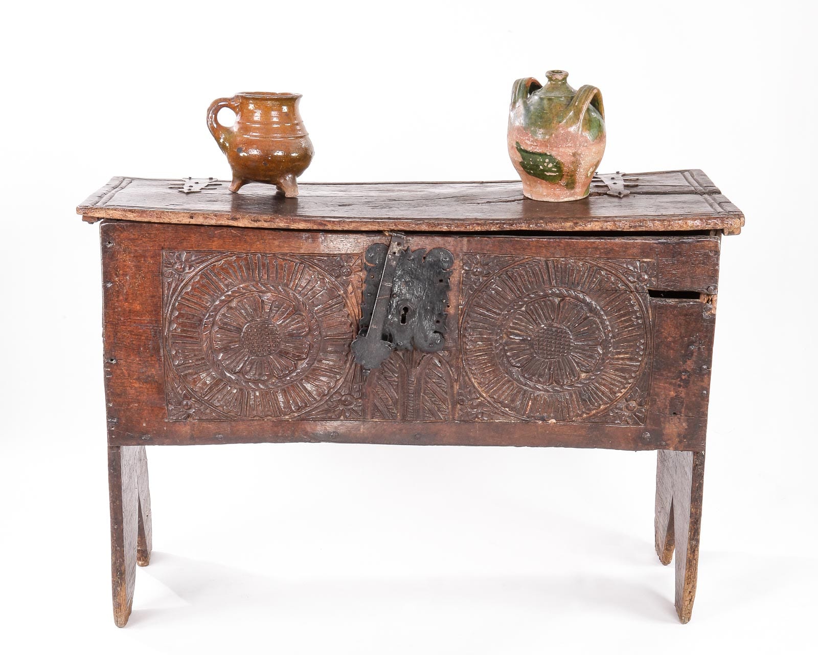 Henry VIII boarded chest