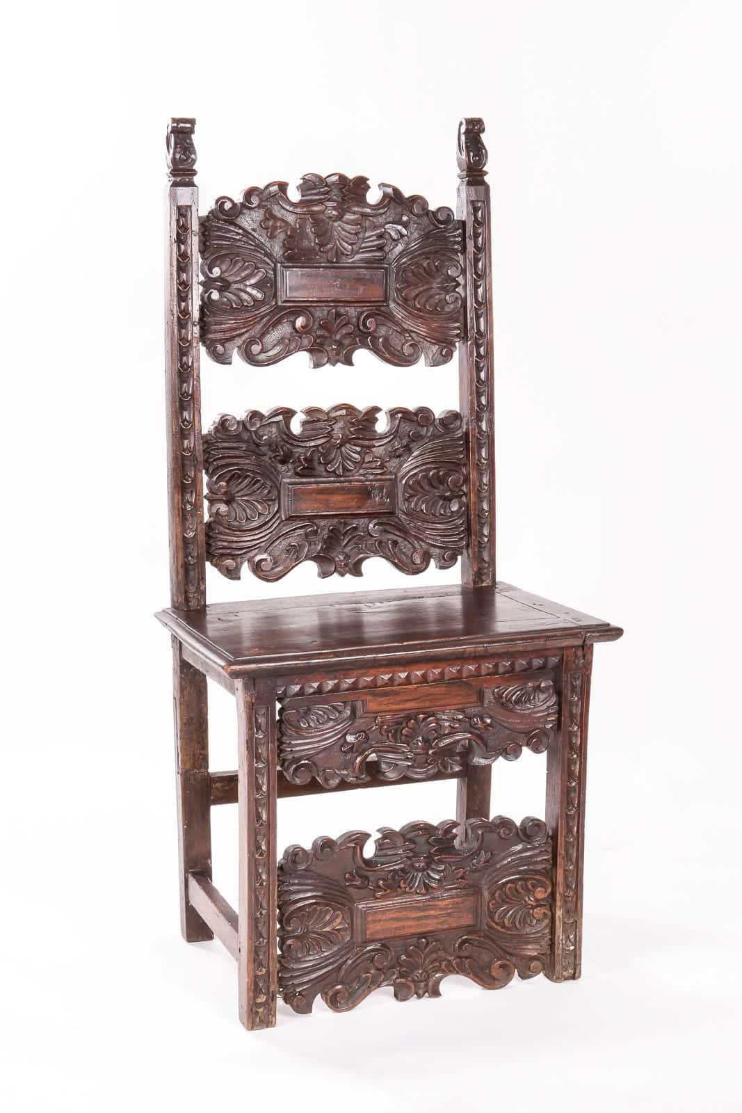 Italian 17th century chair