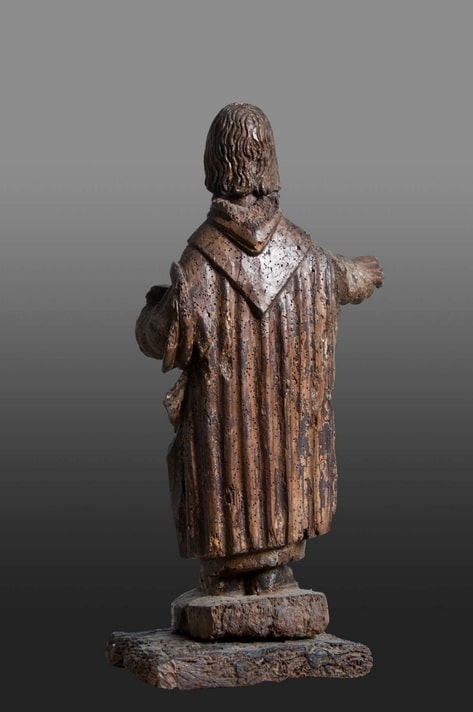 Late 13th century sculpture of St John the Baptist
