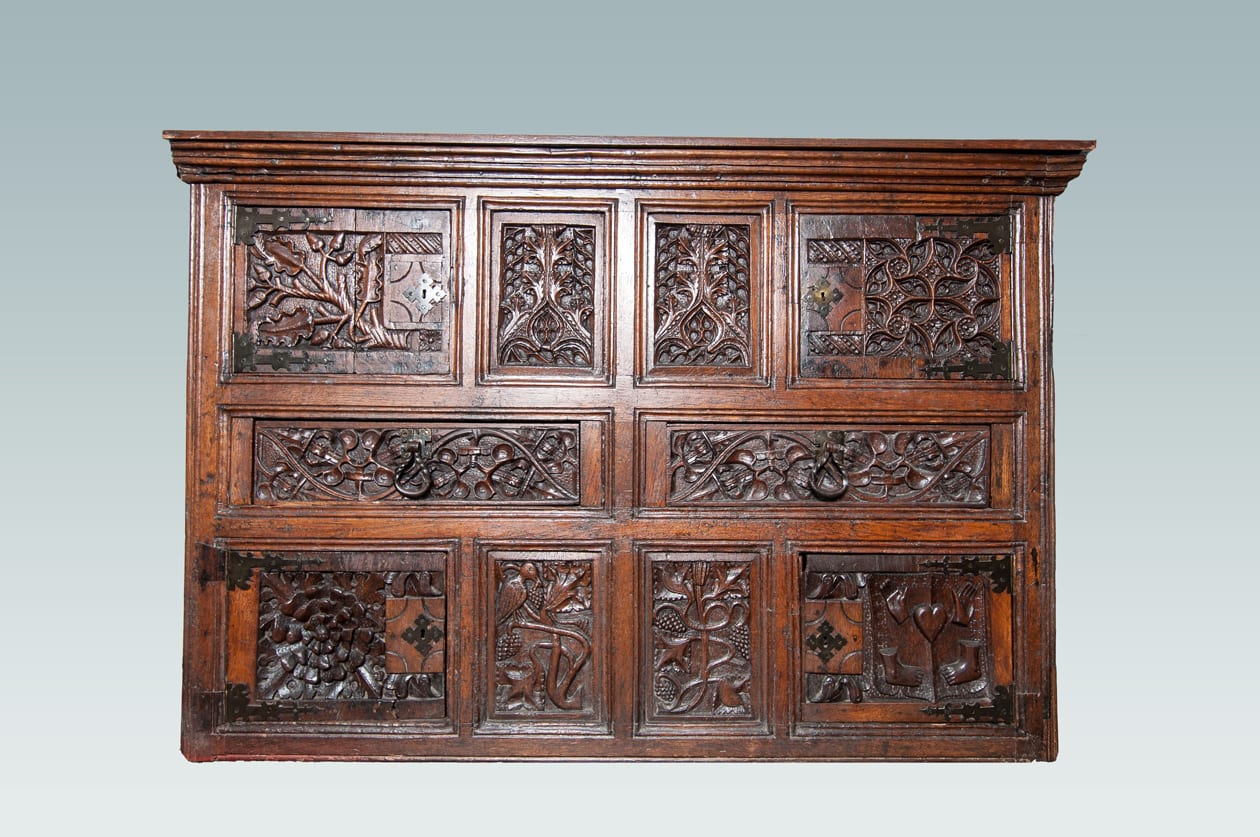 Henry VIII oak cupboard