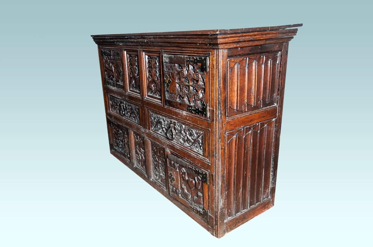 Henry VIII oak cupboard