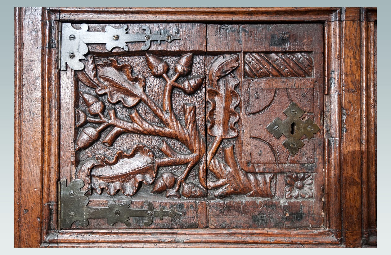 Henry VIII oak cupboard