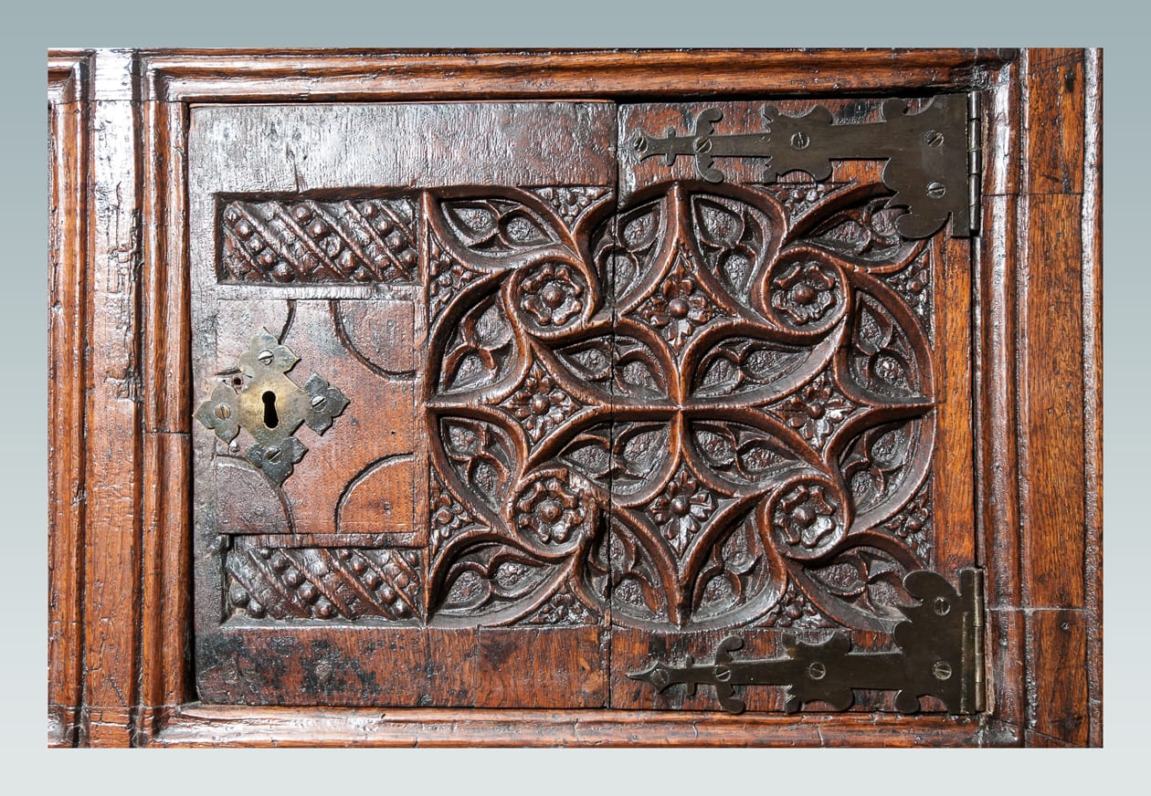 Henry VIII oak cupboard