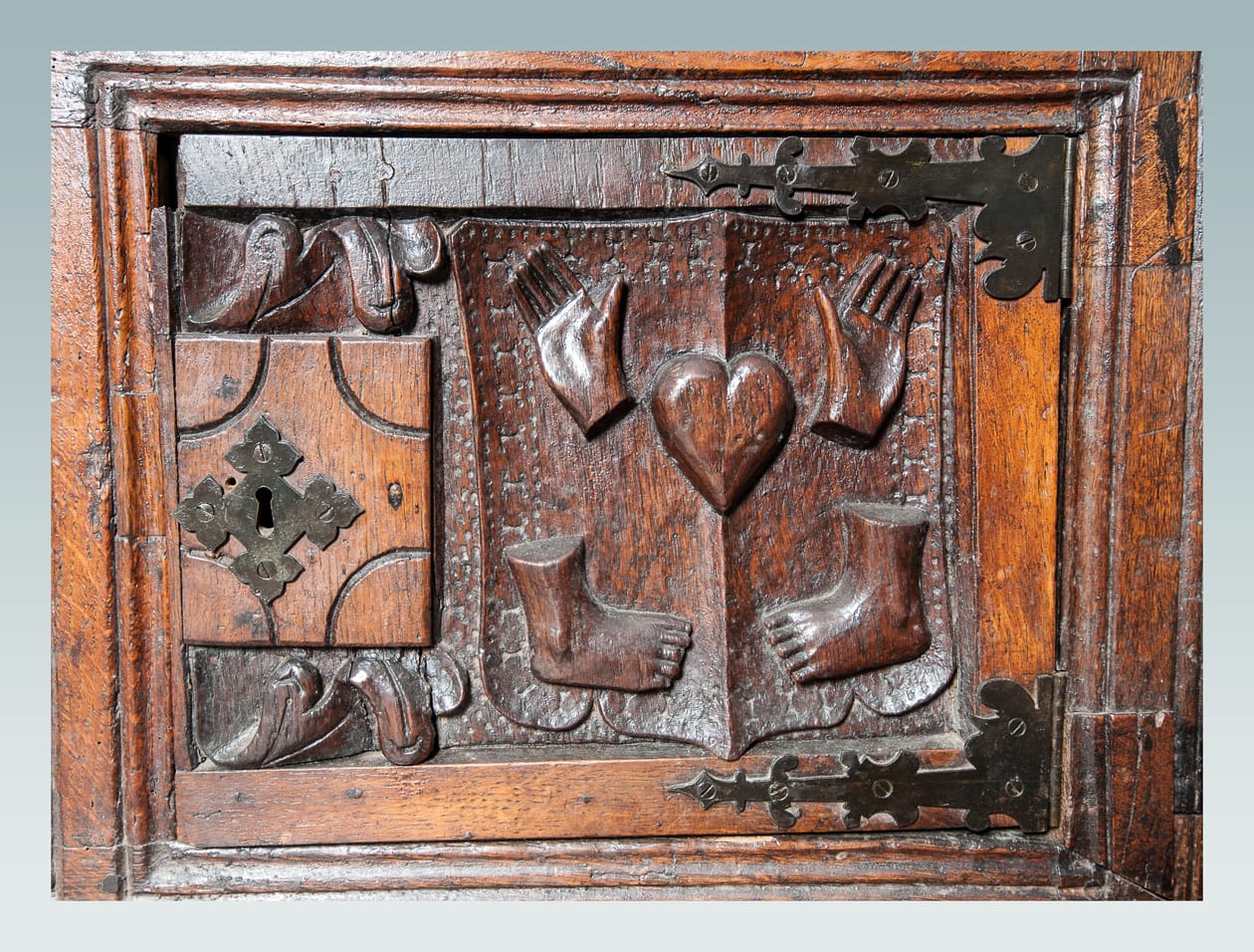 Henry VIII oak cupboard