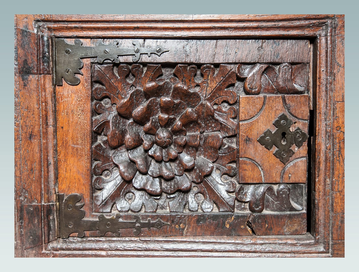 Henry VIII oak cupboard