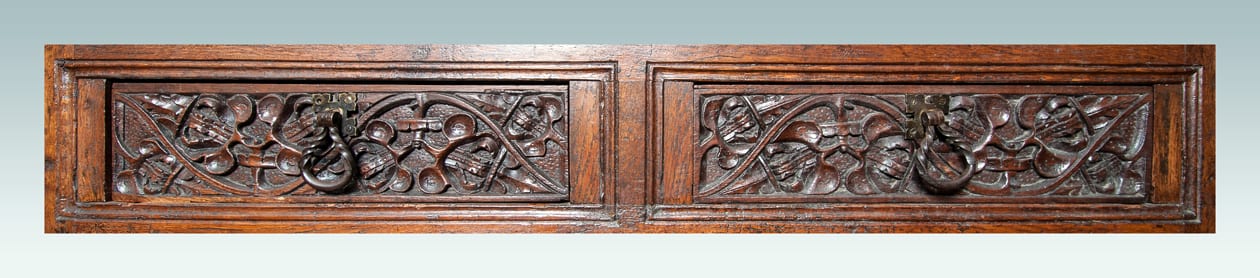 Henry VIII oak cupboard
