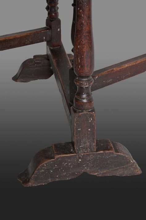 17th century joined oak gateleg table