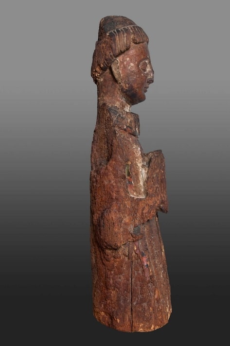 14th century sculpture of a Deacon
