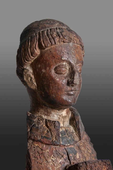 14th century sculpture of a Deacon