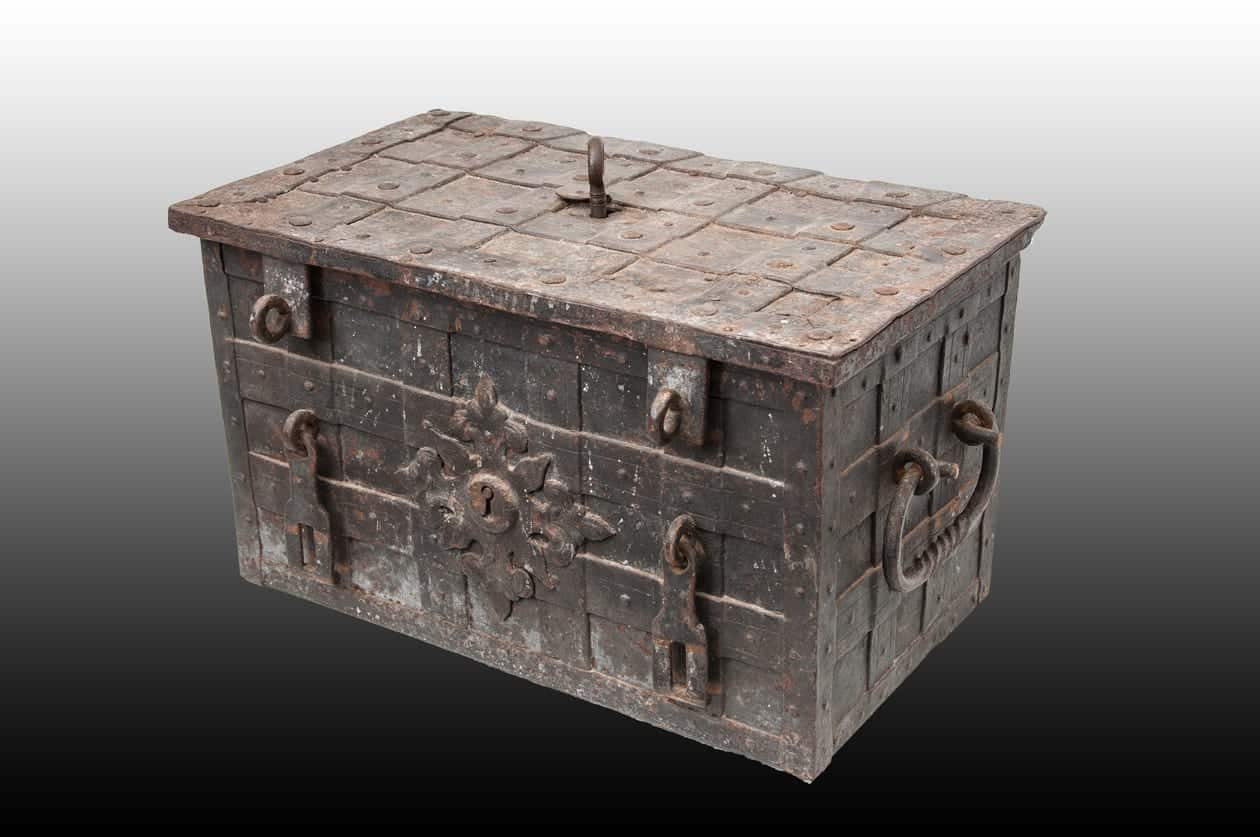 17th century Nuremberg strong box