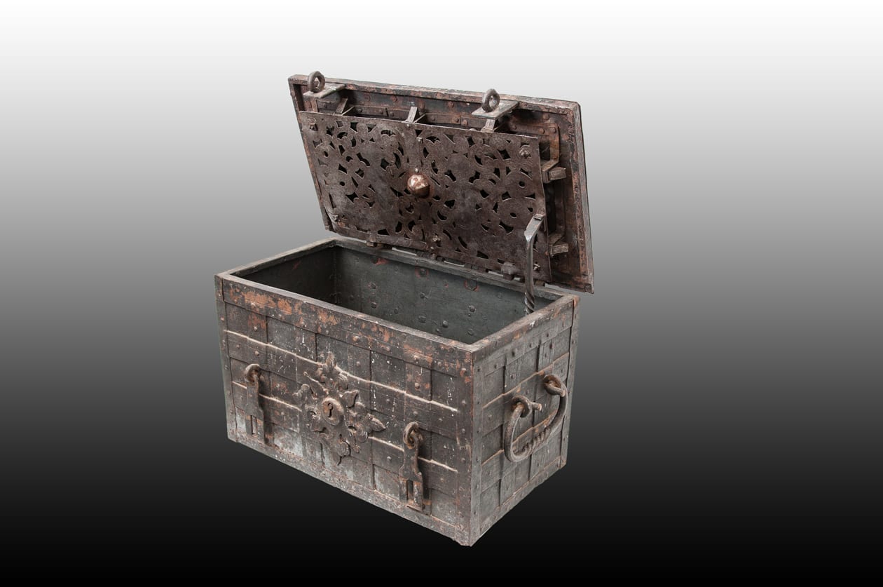 17th century Nuremberg strong box