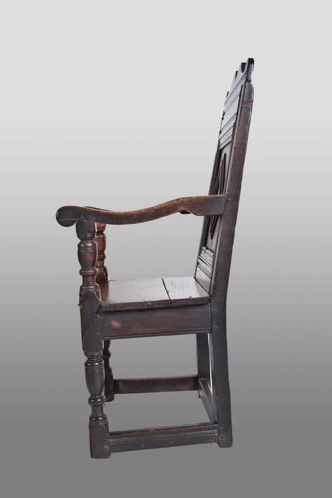 Elizabeth I joined oak great chair