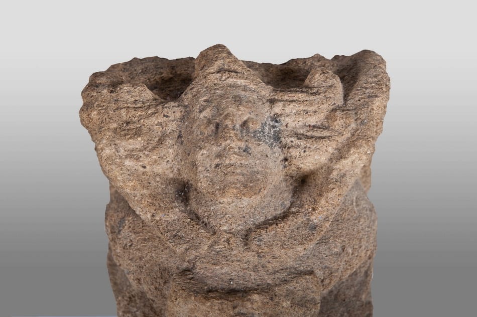 English medieval winged angel