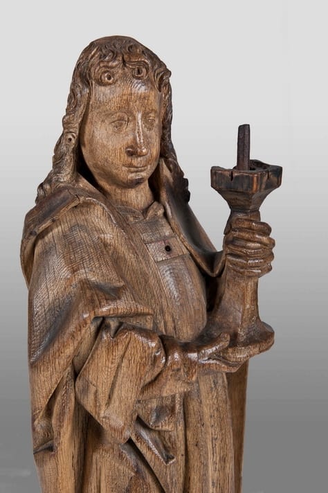South Netherlandish sculpture of an Angel