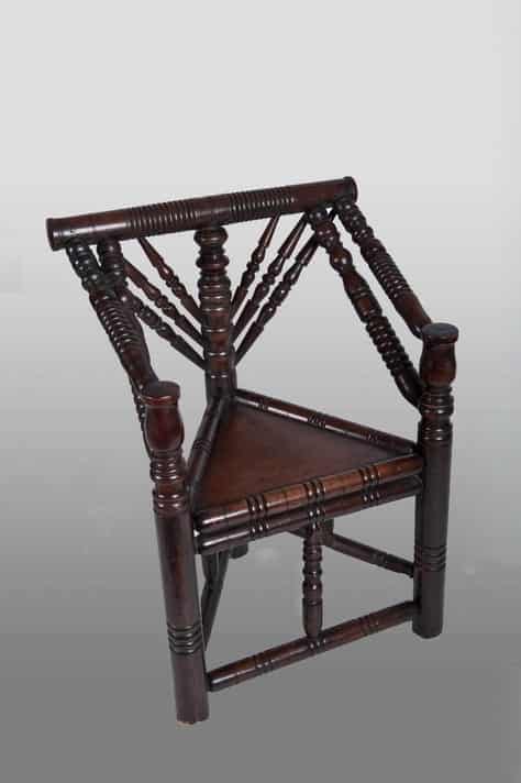 James I oak and ash turners chair