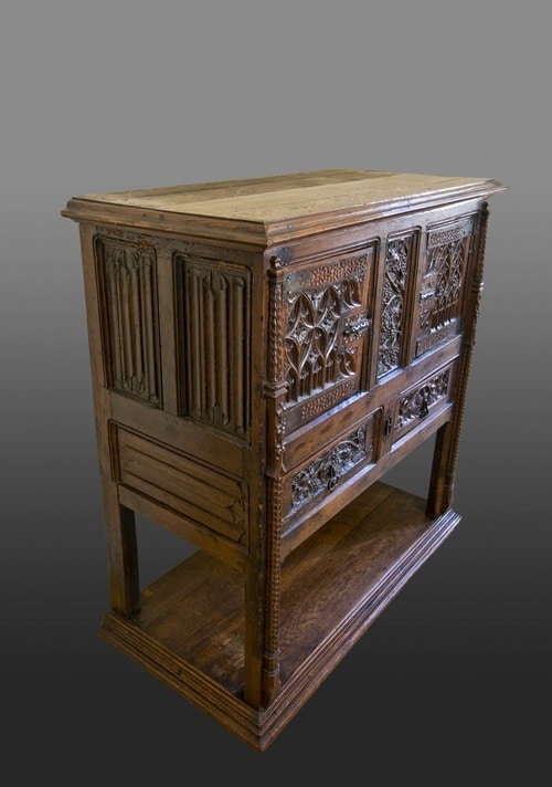 Gothic oak dressoir