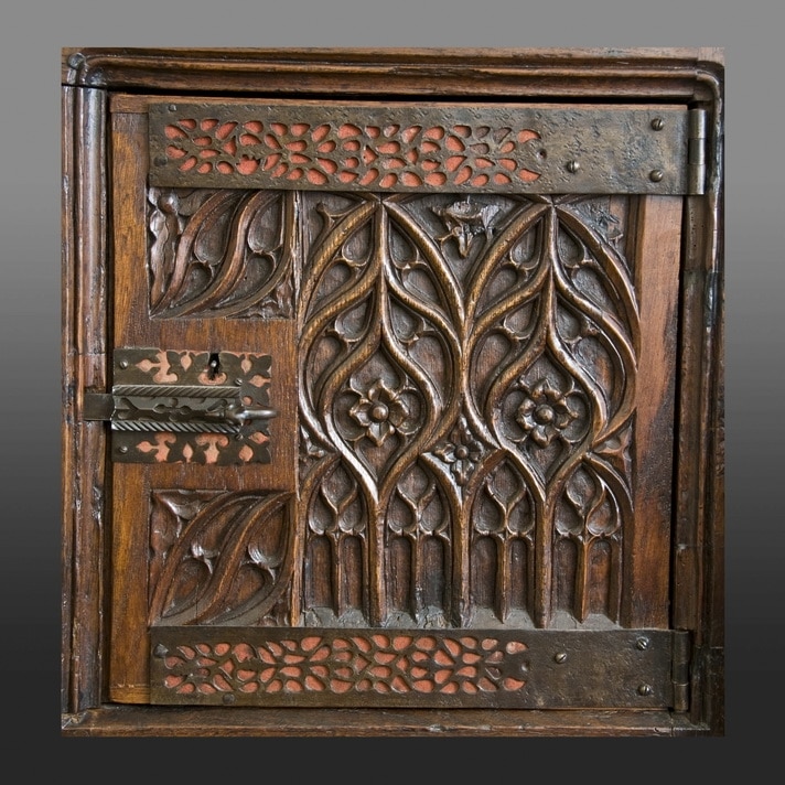 Gothic oak dressoir