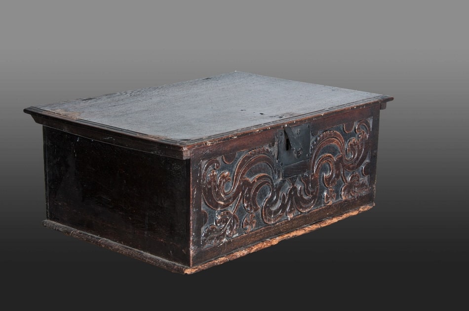 Charles II East Devon oak box
