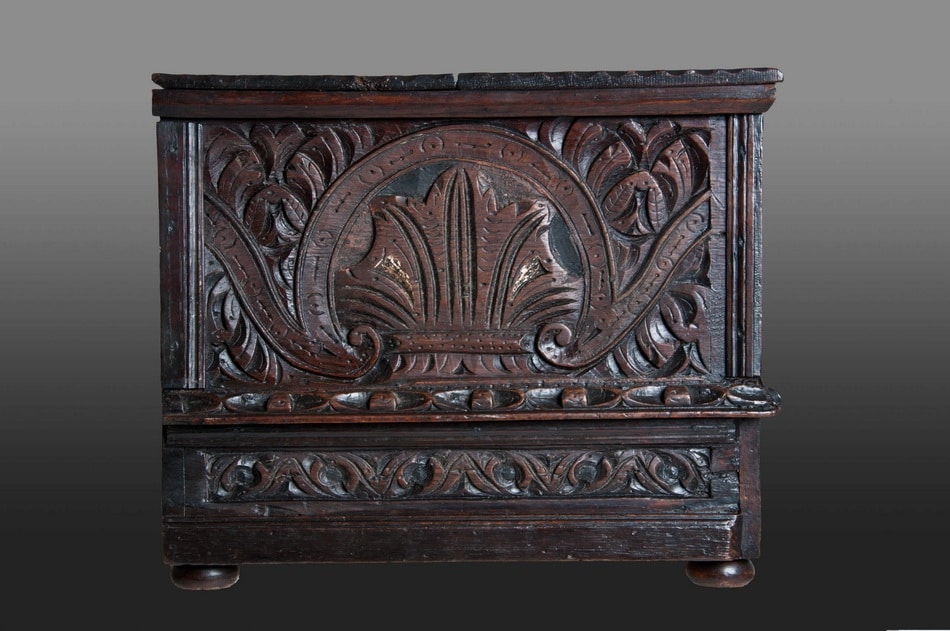 Exeter oak Document box with drawer