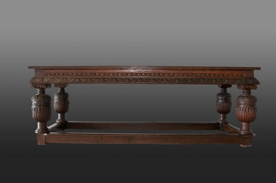 Elizabethan joined oak long table