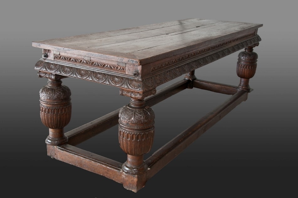 Elizabethan joined oak long table