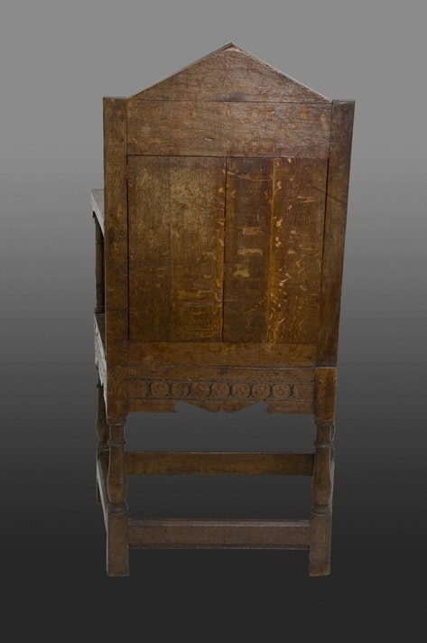 Henry VIII oak great chair