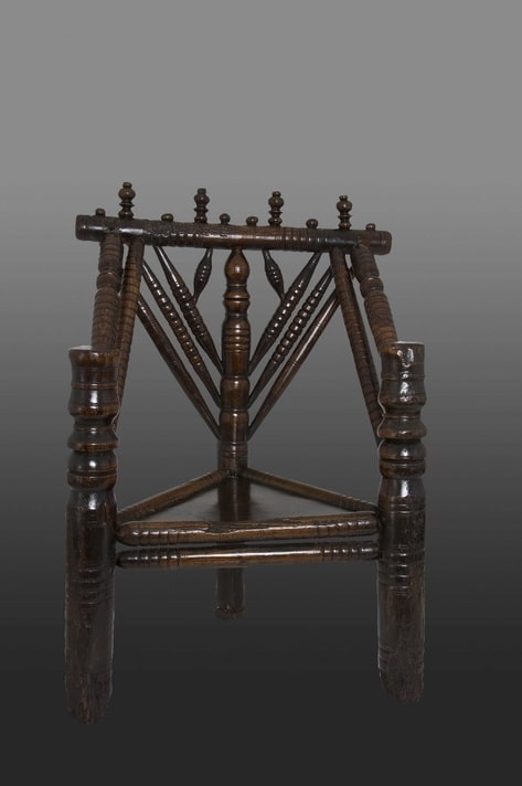 Tudor ash turned chair