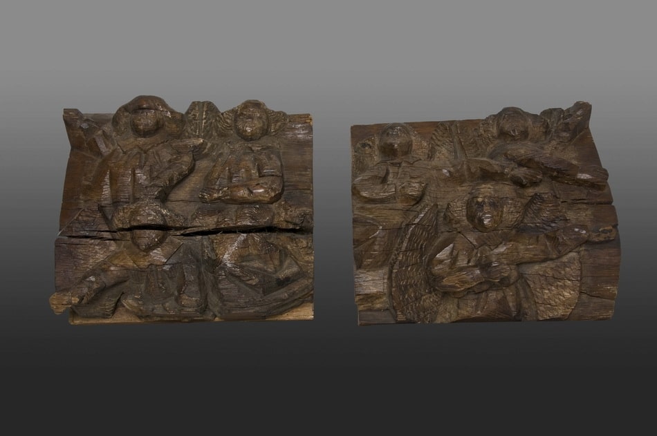 15th century English carved
