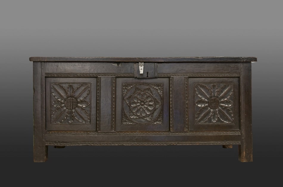 Henry VIII joined oak chest