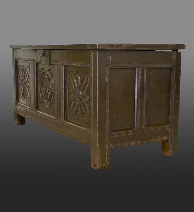 Henry VIII joined oak chest