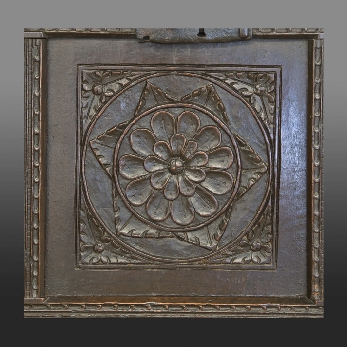 Henry VIII joined oak chest