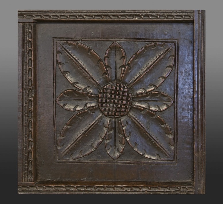 Henry VIII joined oak chest