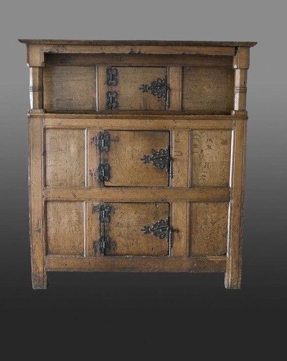 Henry VIII joined oak cupboard