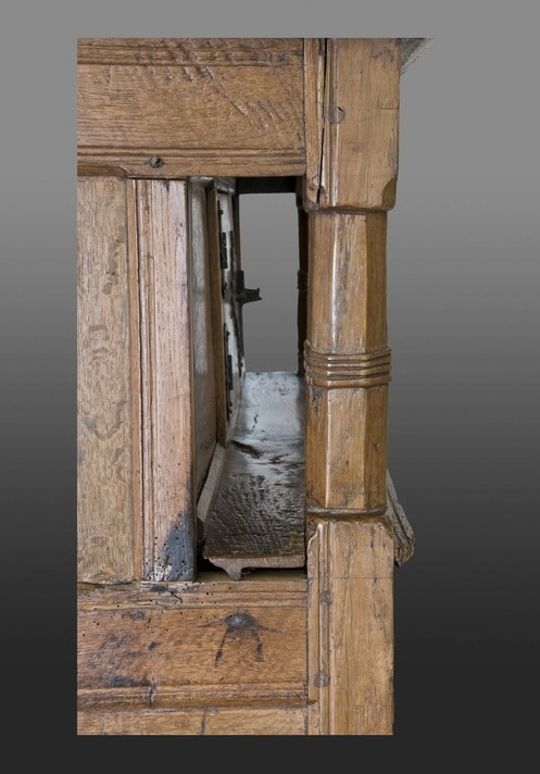 Henry VIII joined oak cupboard