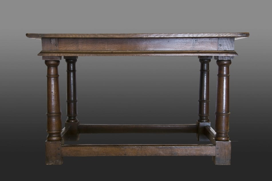 Elizabethan oak centre table