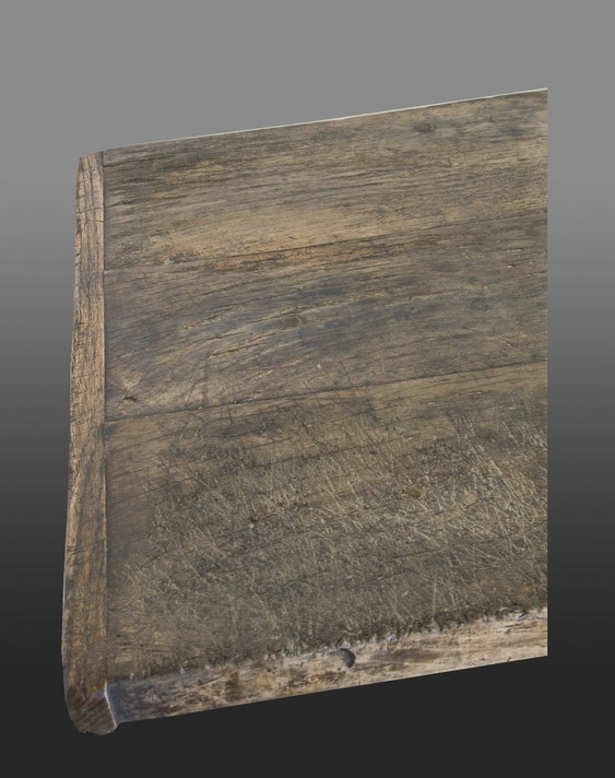 Tudor oak serving table