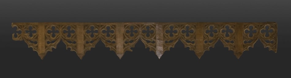 English gothic tracery head
