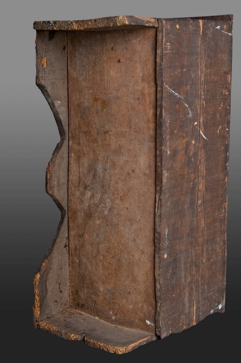 Tudor oak boarded chest
