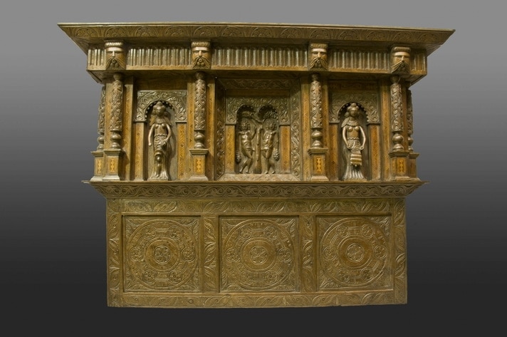James I joined oak overmantel