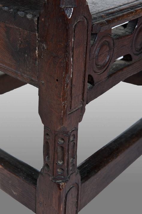 Elizabeth I joined oak chair