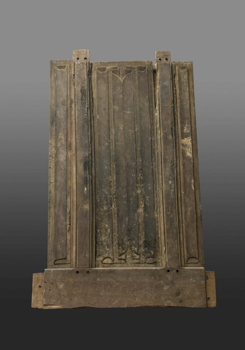 16th century Linenfold screen section